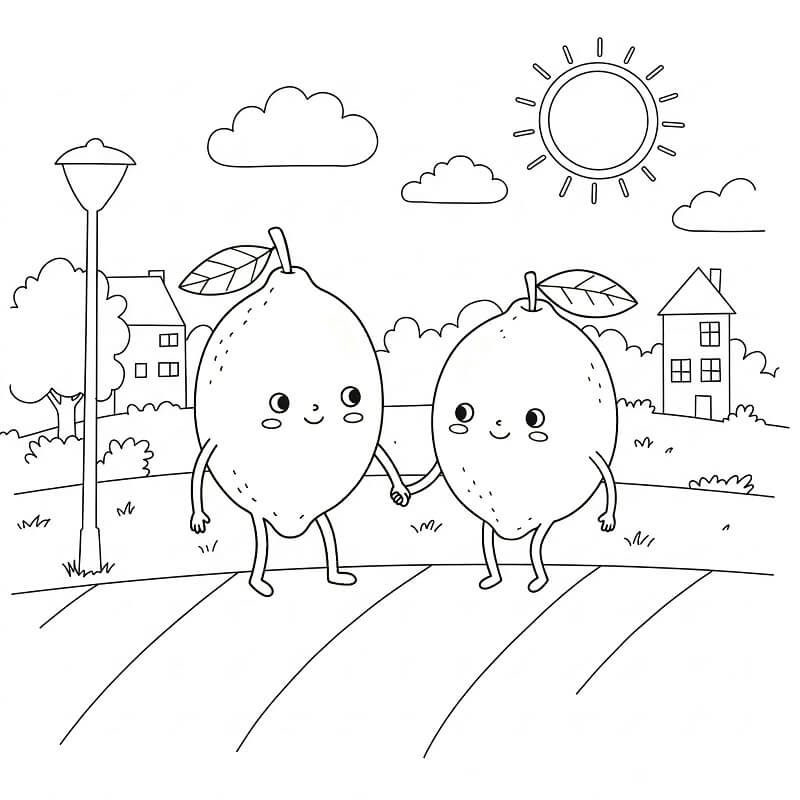 Limone a Costo Zero da colorare