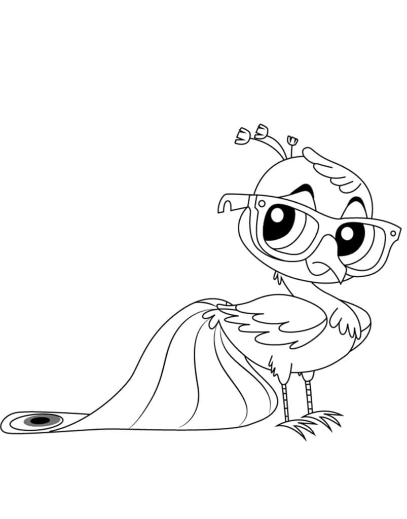 Littlest Pet Shop Basil da colorare