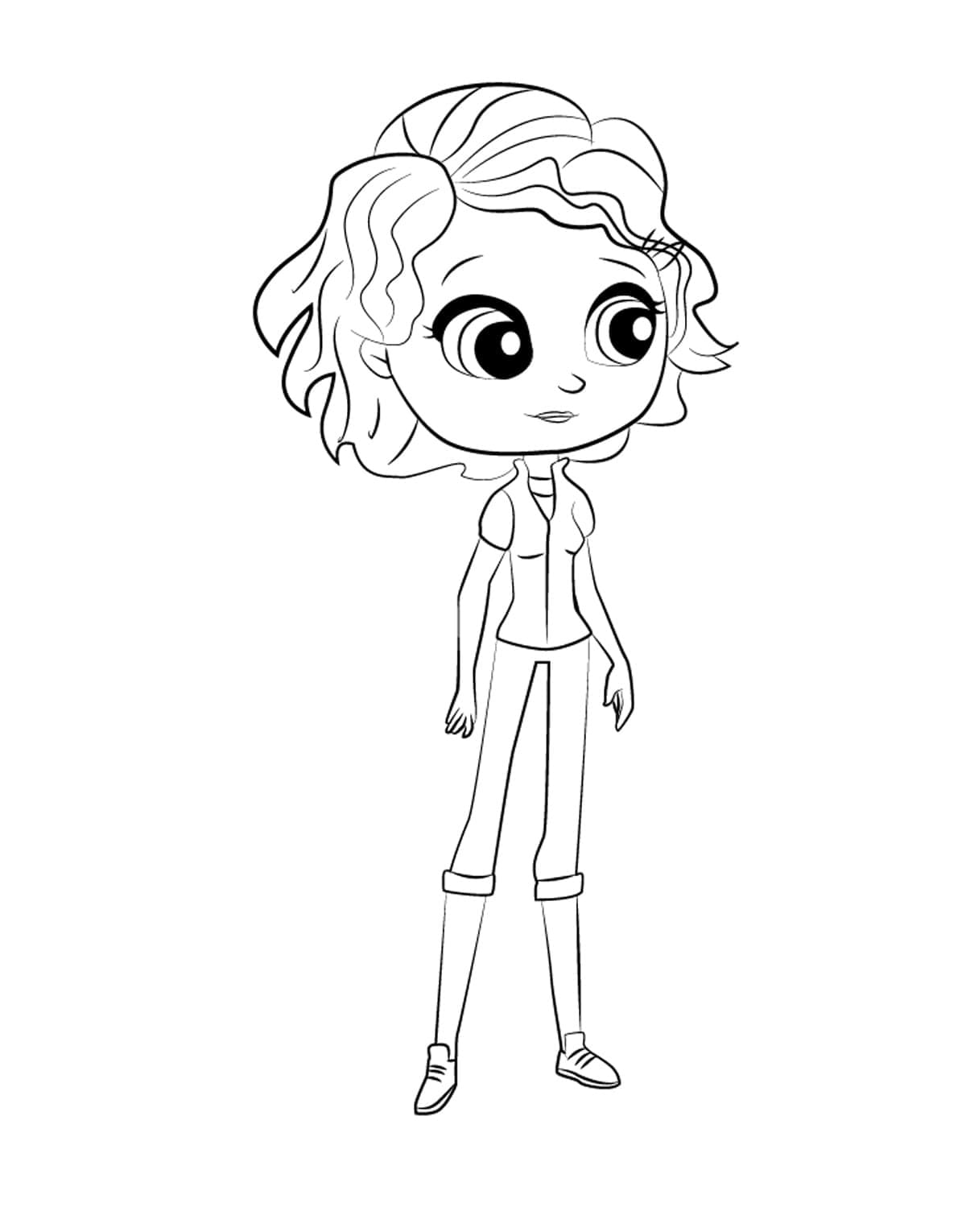 Littlest Pet Shop Sue Patterson da colorare