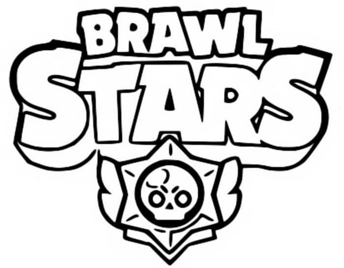 Logo Brawl Stars da colorare
