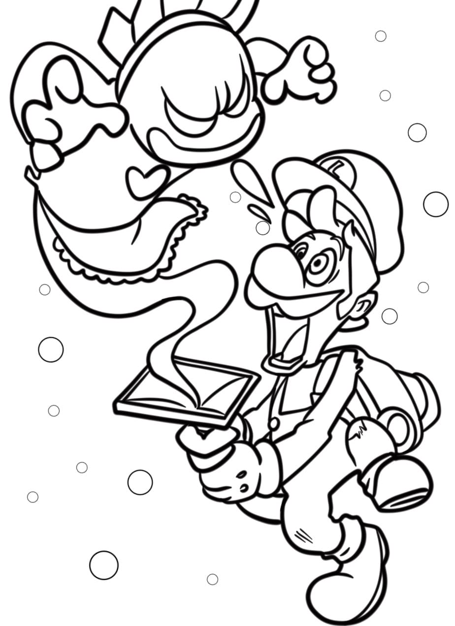 Luigi Stupendo da colorare