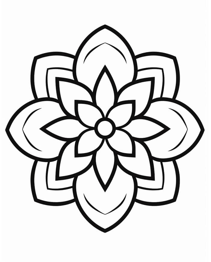 Mandala (3) da colorare