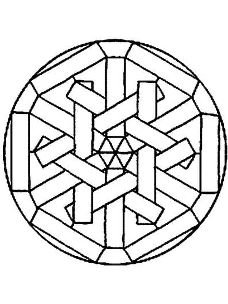 Mandala Gratis per Bambini da colorare