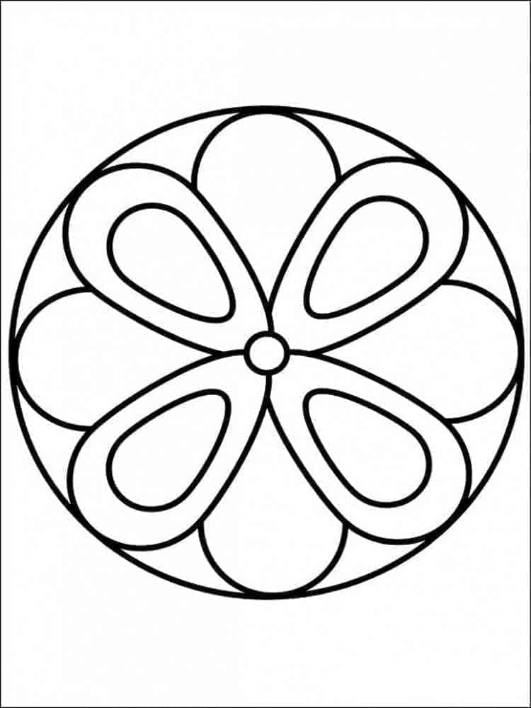 Mandala da Colorare da colorare