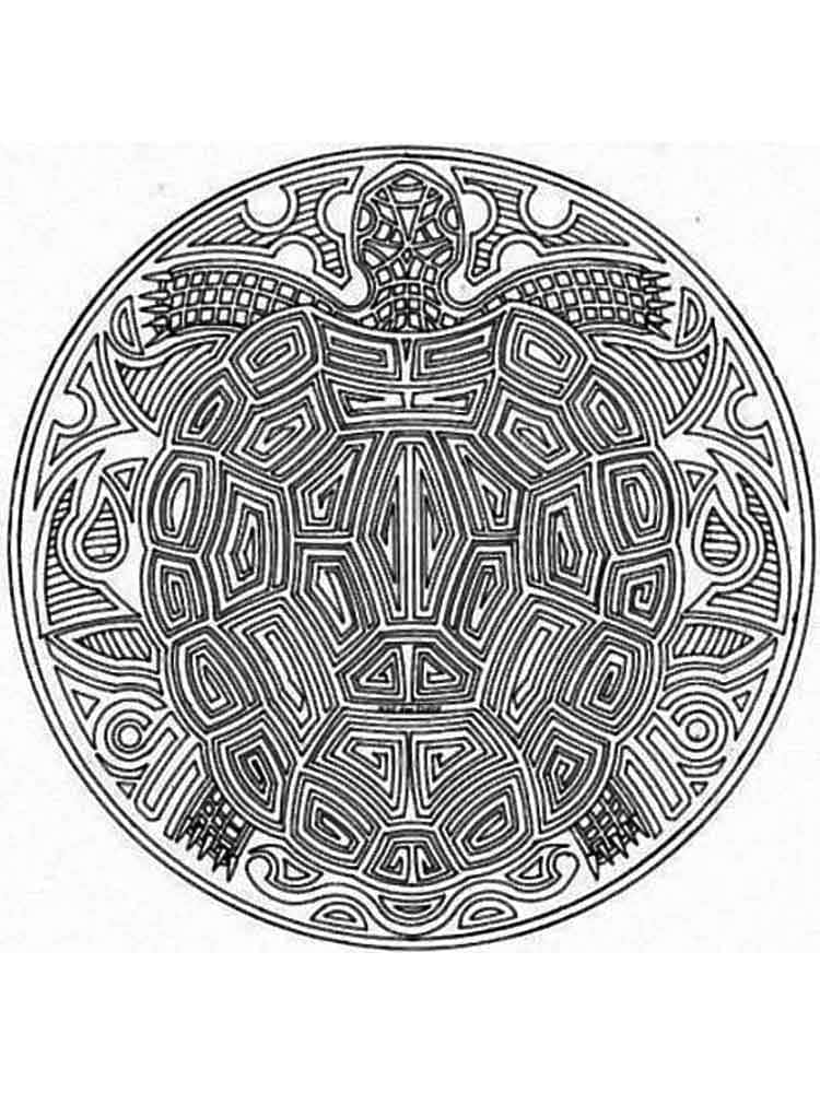 Mandala di Animali Meraviglioso da colorare