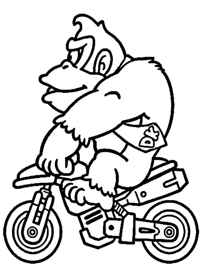 Mario Kart Stampabile da colorare