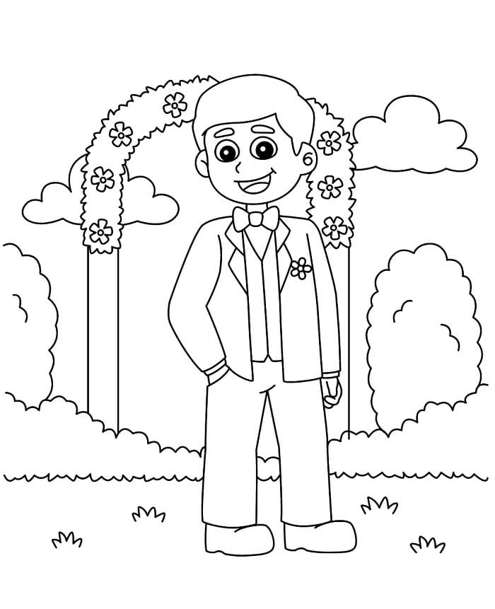 Matrimonio 2 da colorare