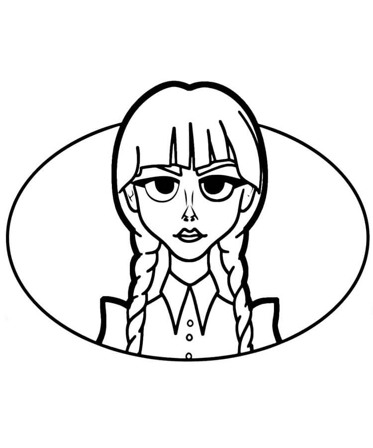 Mercoledì (3) da colorare