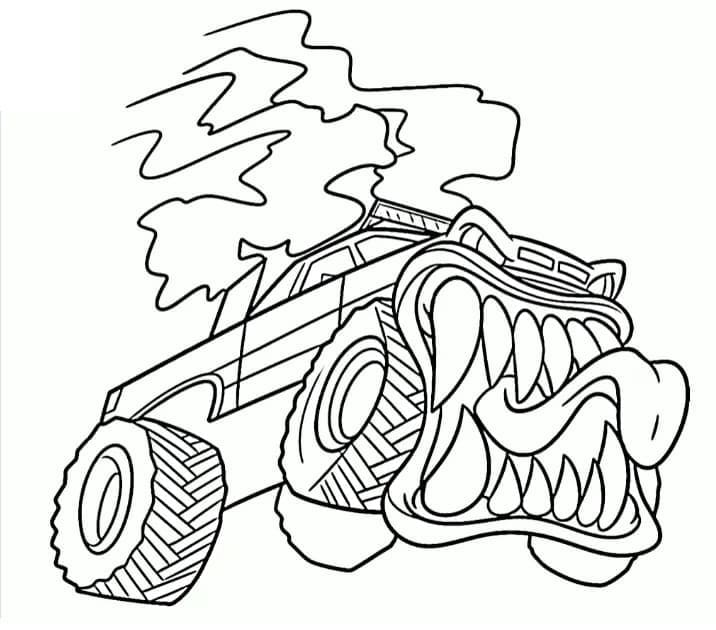 Monster Truck a Costo Zero da colorare