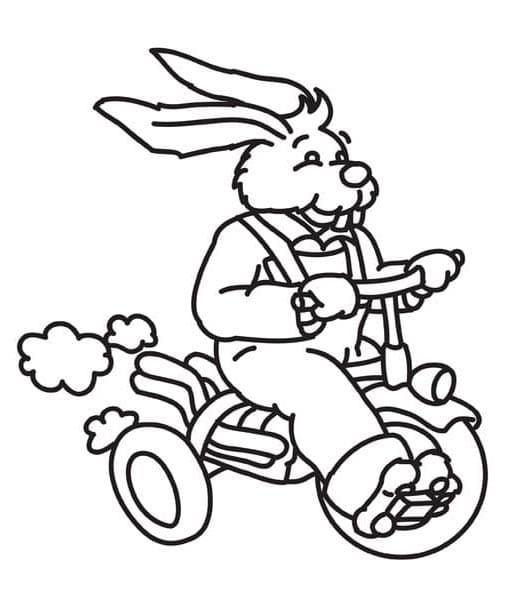 Moto Semplice da colorare