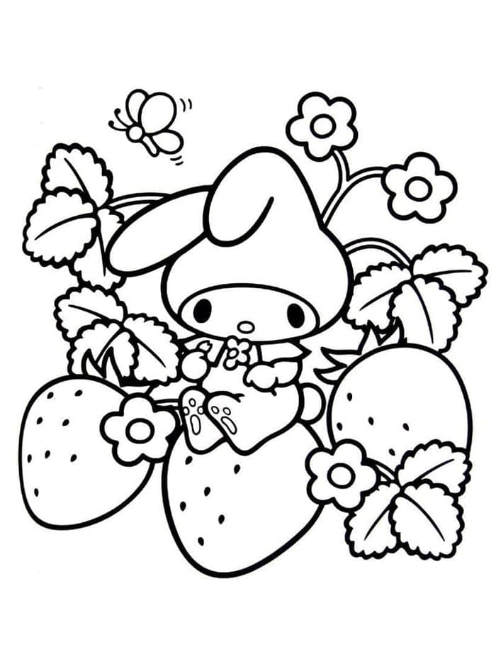 My Melody Stampabile da colorare