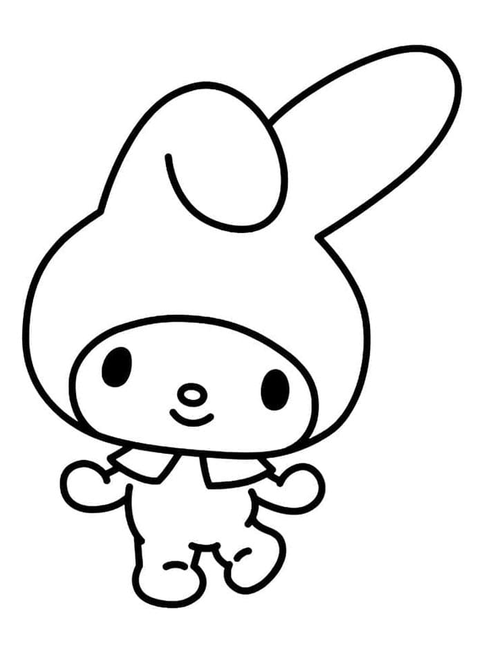 My Melody Stupefacente da colorare