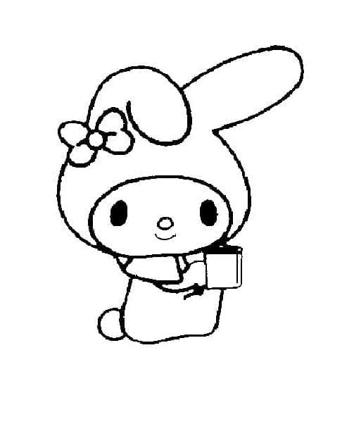 My Melody da Sanrio da colorare