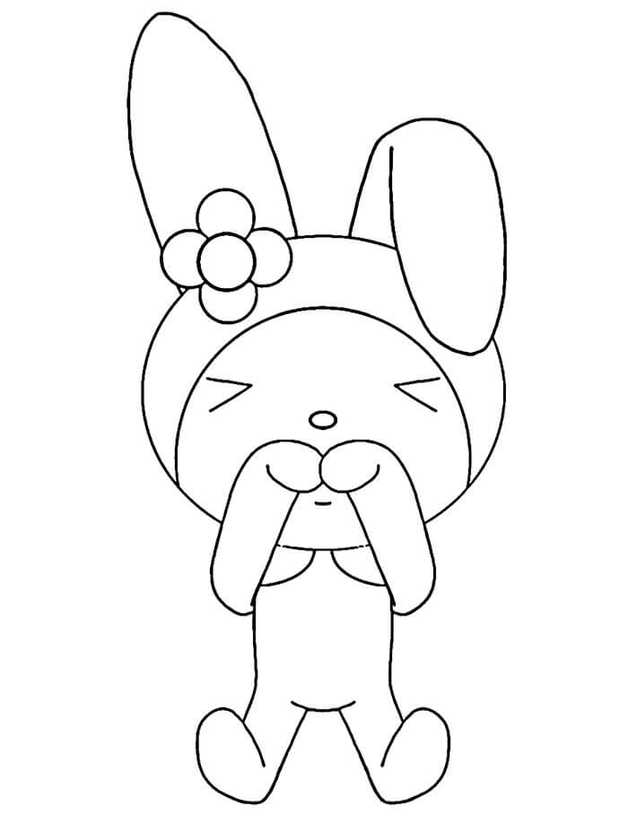 My Melody per Bambini di 3 Anni da colorare