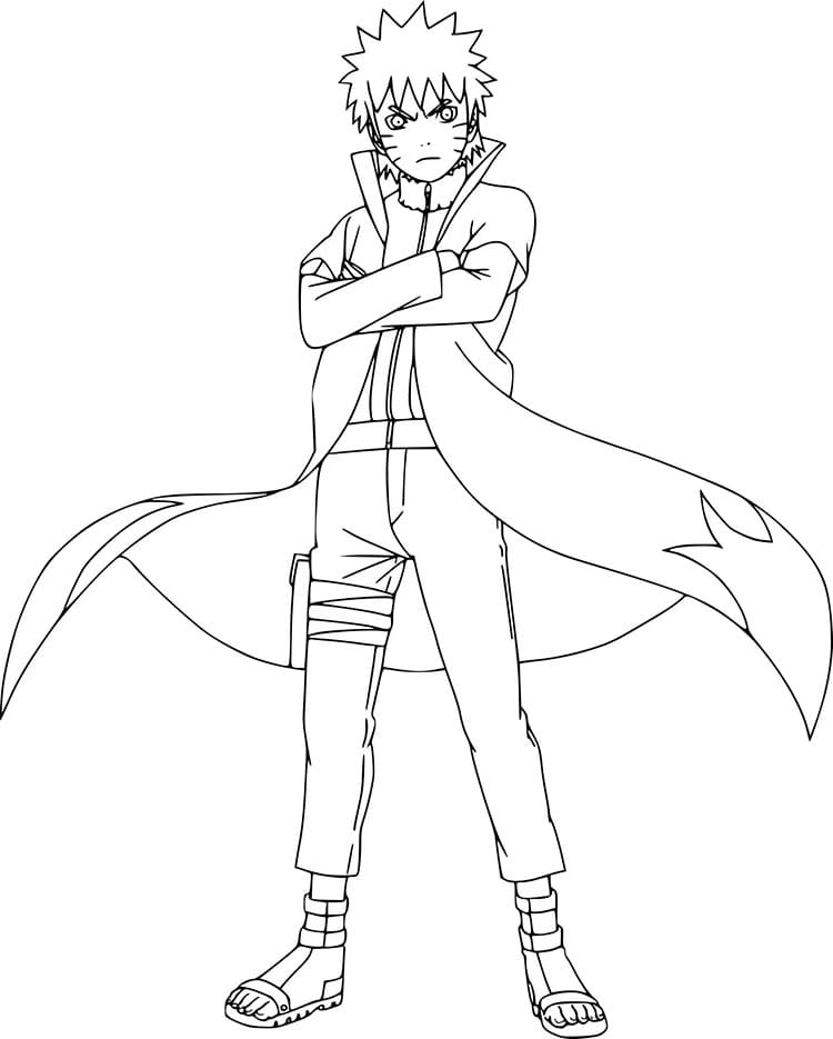 Naruto Stampabile a Costo Zero da colorare