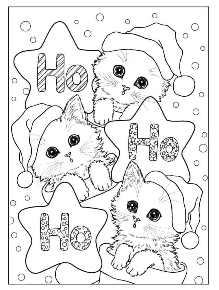 Natale Base da colorare