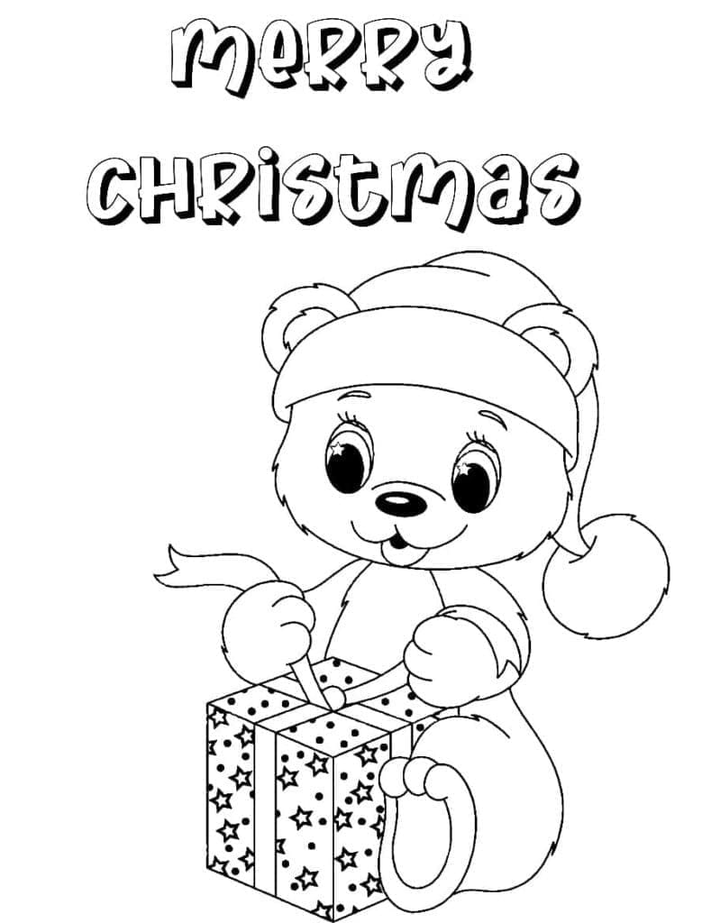 Natale Facile da colorare