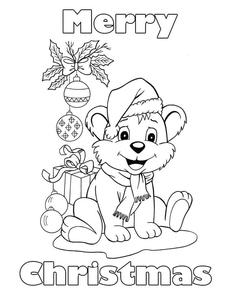 Natale Incantevole da colorare