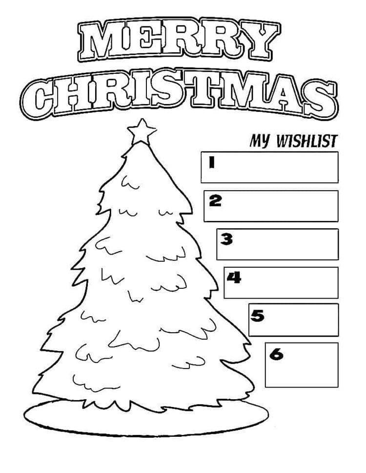 Natale Stampabile Gratuito da colorare