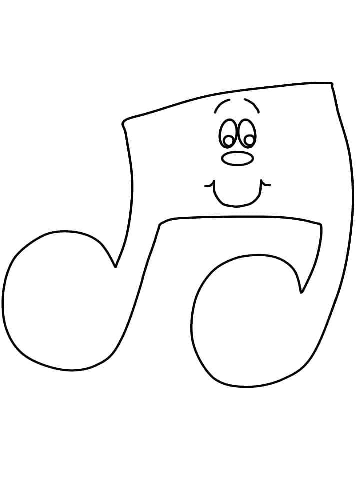 Note Musicali (10) da colorare