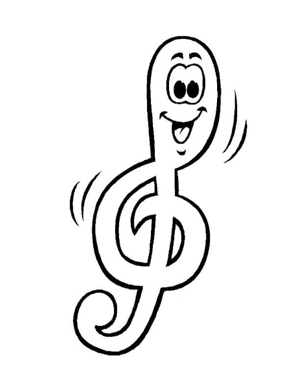 Note Musicali (33) da colorare