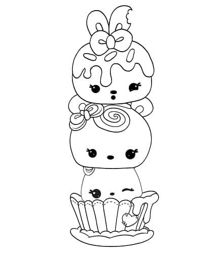 Num Noms gratis da colorare