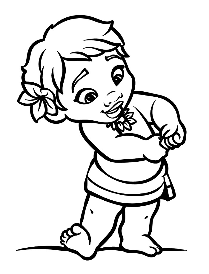 Oceania Adorabile da colorare