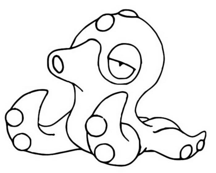 Octillery Pokemon da colorare