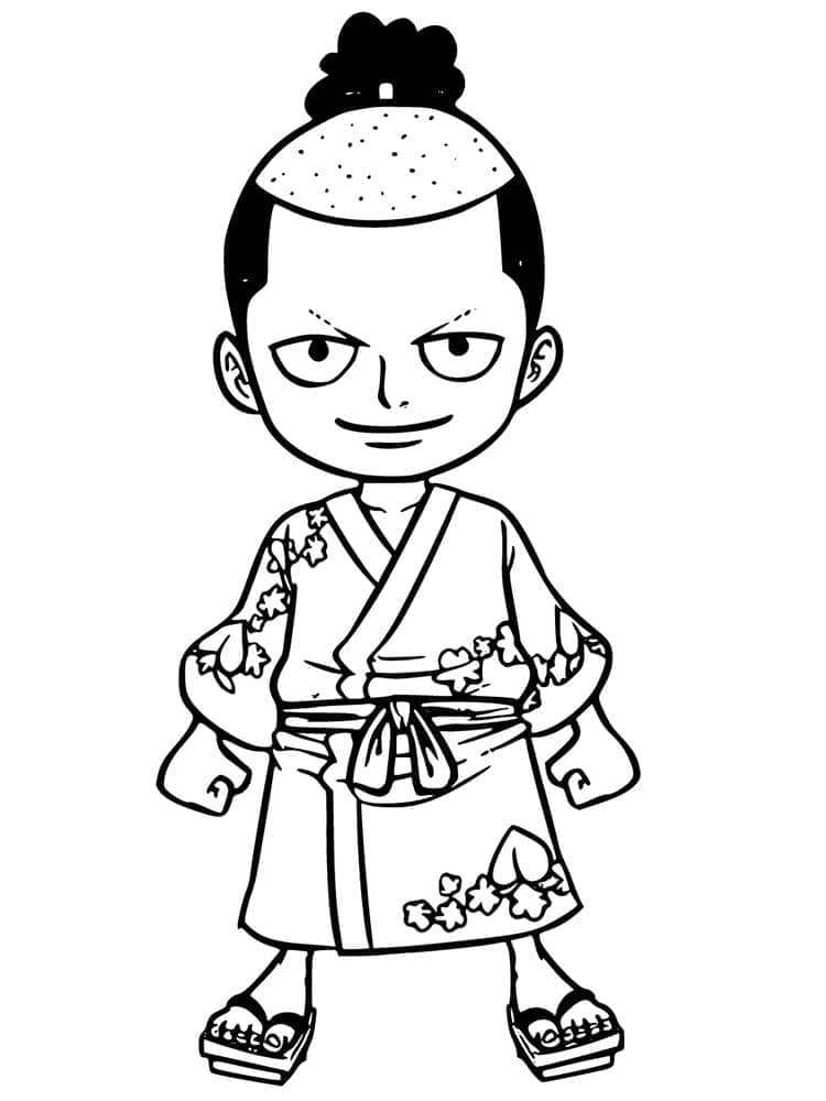 One Piece Senza Spese per Bambini da colorare