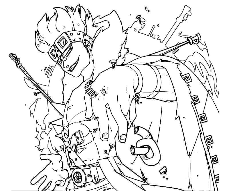 One Piece Stampabile a Costo Zero da colorare