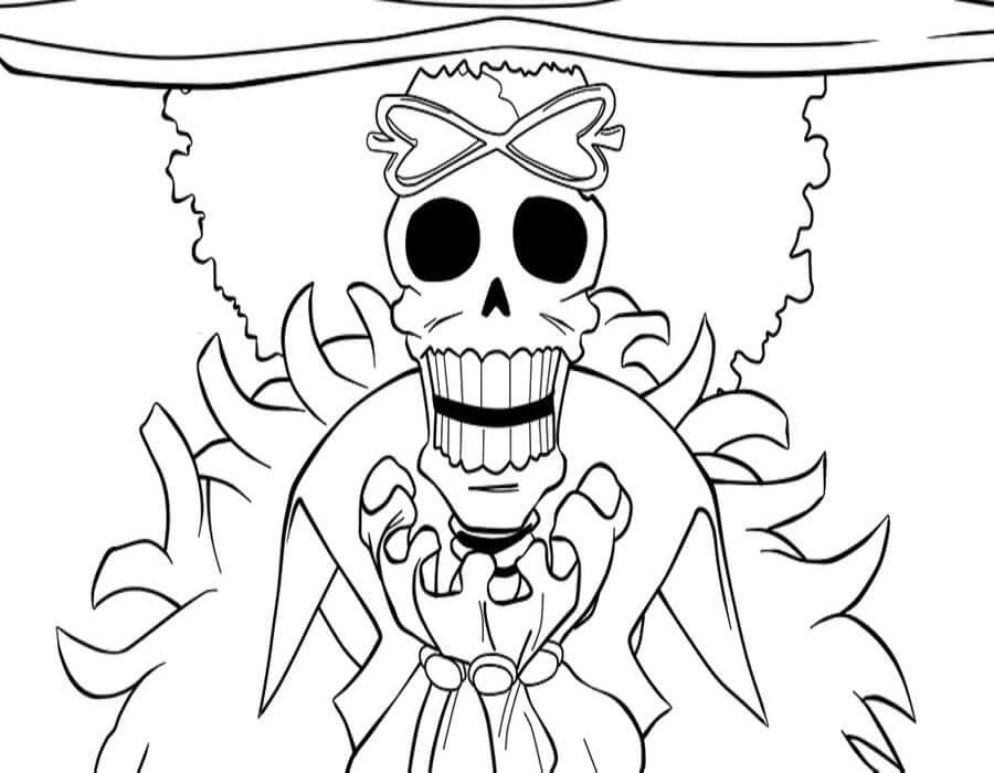 One Piece per Bambini di 3 Anni da colorare