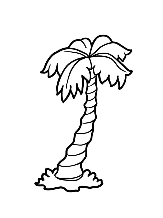 Palma Libero Stampabile da colorare