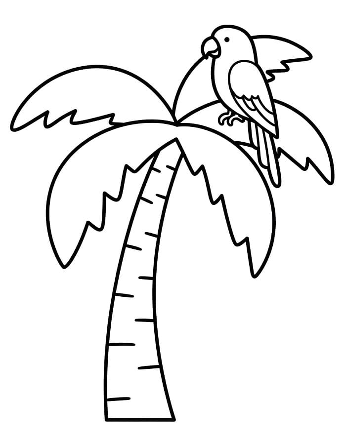 Palma per Bambini di 2 Anni da colorare
