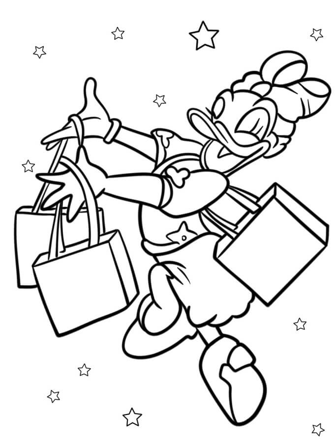 Paperina (1) da colorare