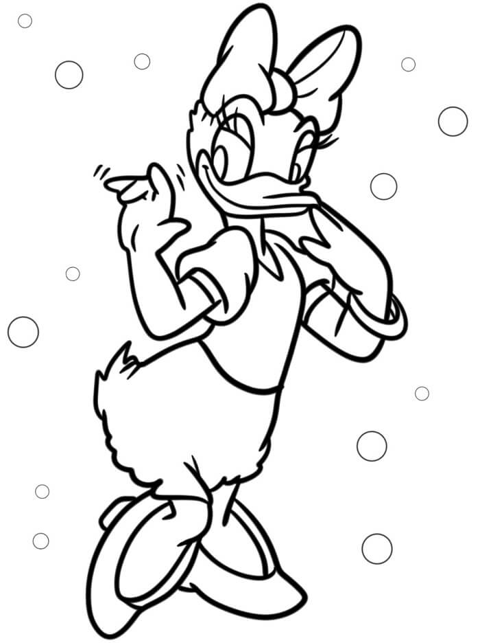 Paperina (2) da colorare