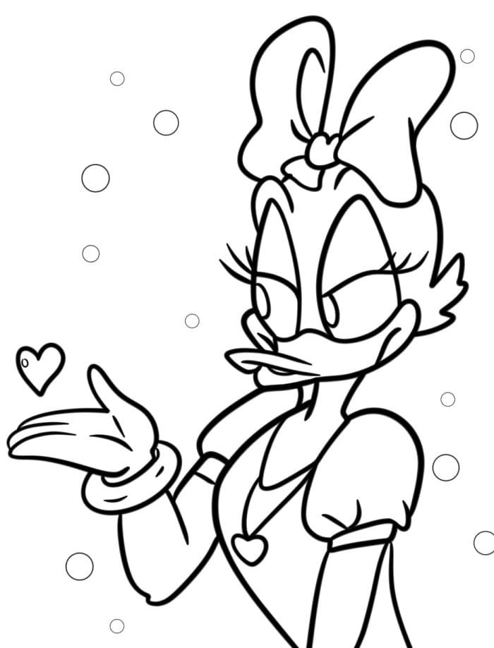 Paperina Molto Amabili da colorare