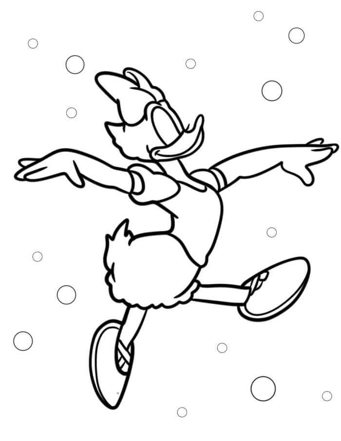 Paperina per Bambini di 2 Anni da colorare