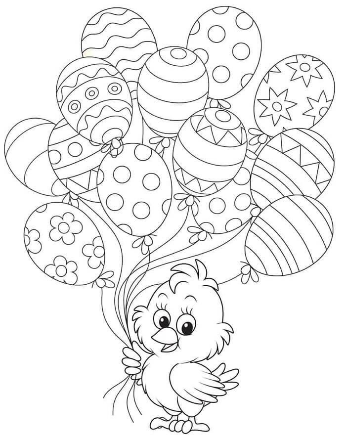 Pasqua 2 da colorare
