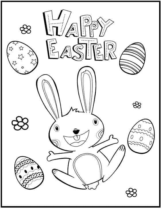 Pasqua per Bambini da colorare