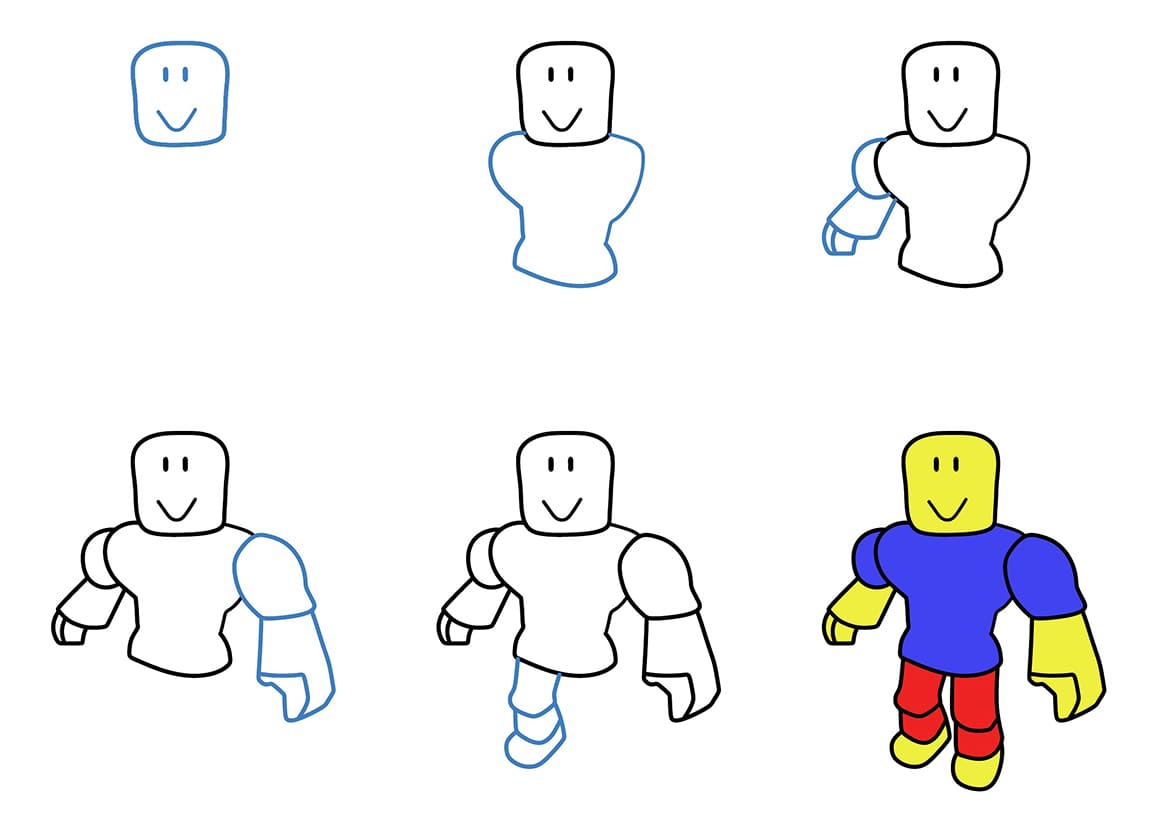 Disegniamo un Personaggio Roblox, Partendo da Zero