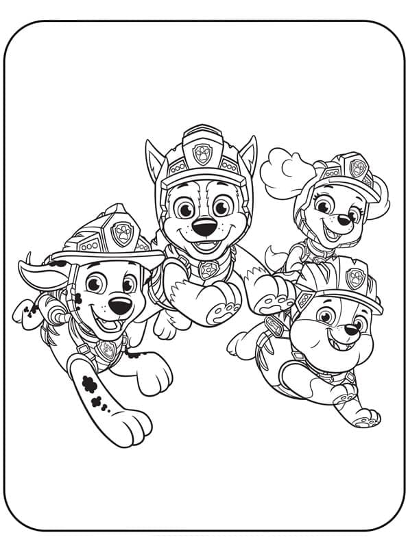 Paw Patrol (15) da colorare