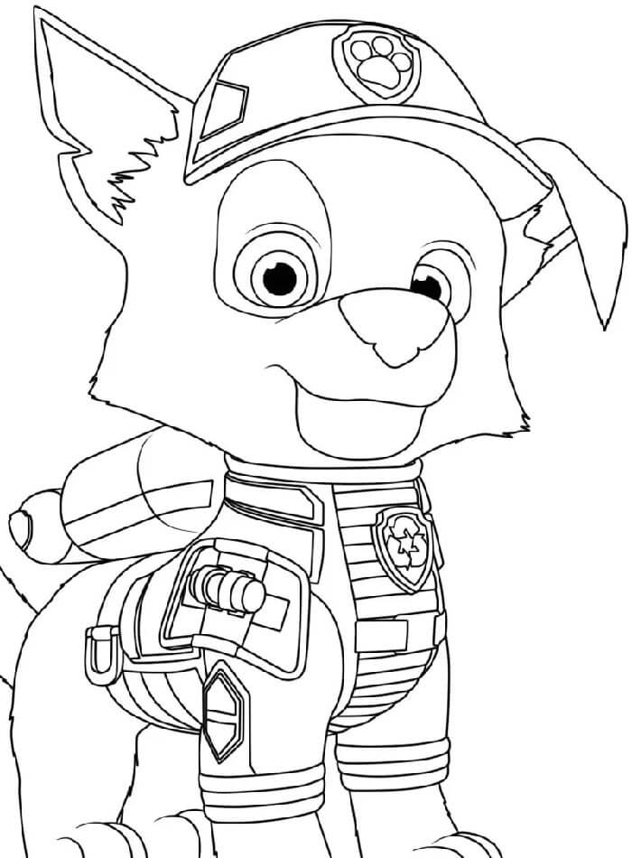 Paw Patrol (4) da colorare