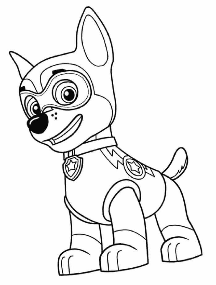 Paw Patrol (5) da colorare
