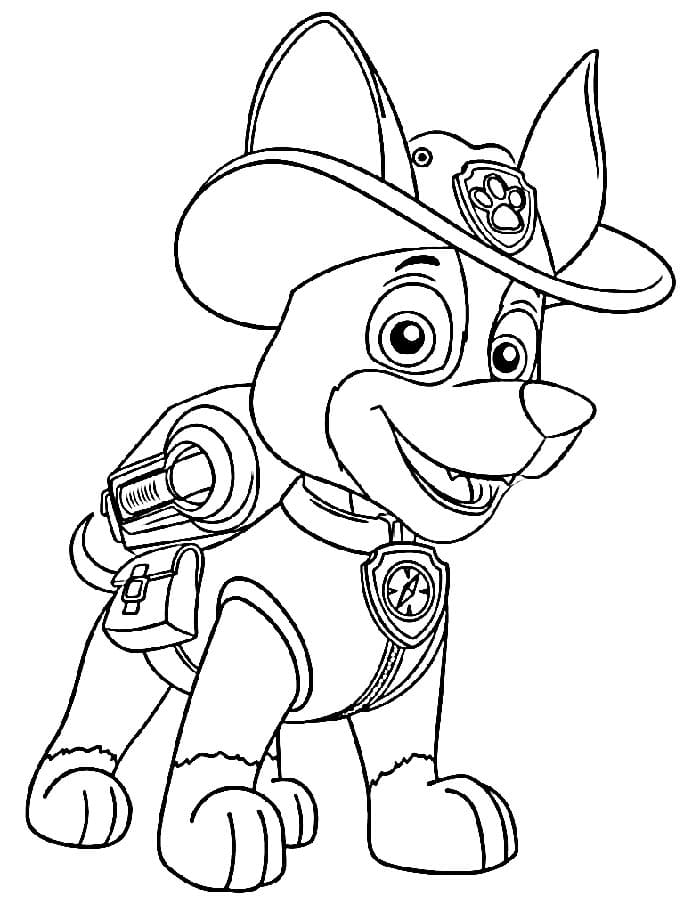 Paw Patrol Base da colorare