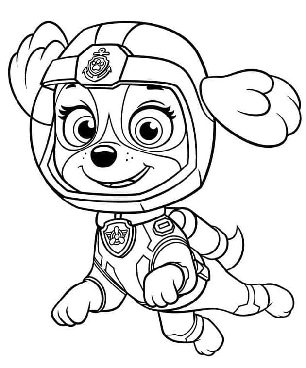 Paw Patrol Gratuita da Stampare da colorare