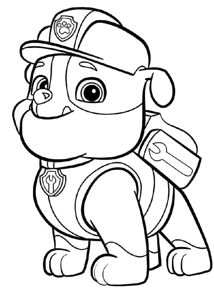 Paw Patrol Graziosa da colorare