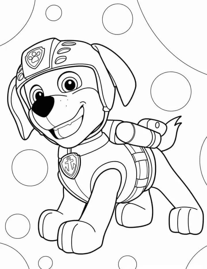Paw Patrol Stampabile per Bambini da colorare