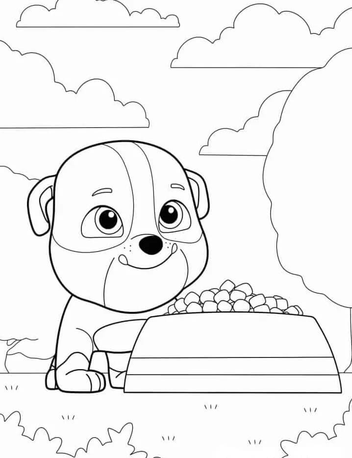 Paw Patrol per Bambini di 2 Anni da colorare