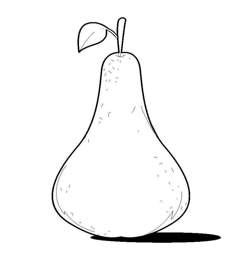 Pera Libera Stampabile da colorare