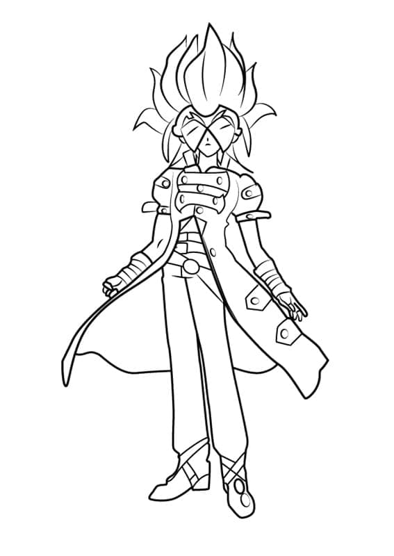Personaggio Bakugan da colorare